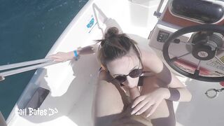 Gail Bates - Holiday Public Sex On Boat With Creampie