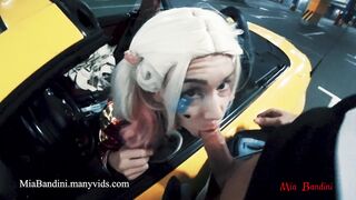 Mia Bandini - Public Fuck With Horny Harley Quinn