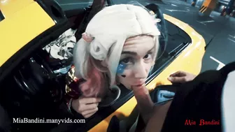 Mia Bandini - Public Fuck With Horny Harley Quinn