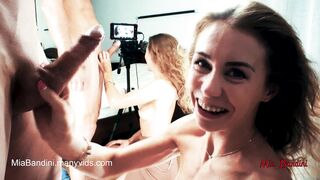 Mia Bandini - Dance And Super Hot Anal To Mouth Mirror
