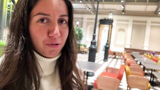 Katty West - Real Porn Casting In Public Toilet in Mall