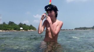 Katty West - Under Water Naked Swim Fingering Diving