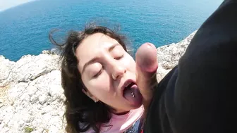 Katty West - Suck and Fuck with stranger in Public Outdoor Amazing Place