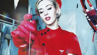 Mistress Euryale - Urethral sounding by the red nurse