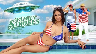 Hailey Rose - Sindependence Day - FamilyStrokes