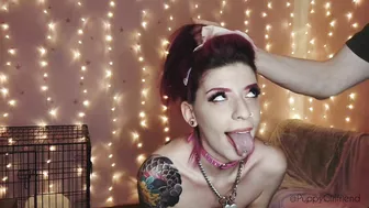PuppyGirlfriend - Master Degrades And Masturbates Dumb Sub