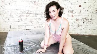 Casey Calvert - happy birthday cake and cream anal