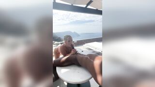 Slimthick Vic - Mommy ordered BBC room service in Santorini Greece Creampie