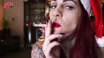 Ruby Onyx - Topless Christmas Smoke