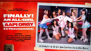 Finally! ... An All-Girl Asian Orgy Extravaganza - GirlsWay