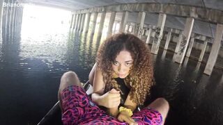 Brian Omally - Cute Ebony Willow Ryder Takes A Ride on My Jet-Ski While My Dick is in Her Pussy