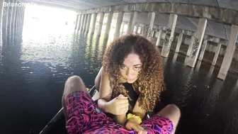 Brian Omally - Cute Ebony Willow Ryder Takes A Ride on My Jet-Ski While My Dick is in Her Pussy