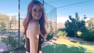 Elly Clutch - Golf Date Turns Into Sneaky Fuck