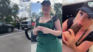 Becky Crocker - Starbucks Roleplay Sextape With Damion Dayski
