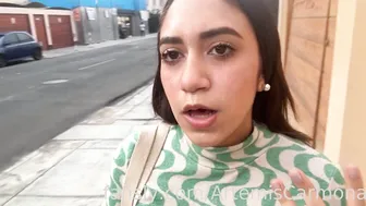 Artemis Carmona - Huge Cumwalk in London