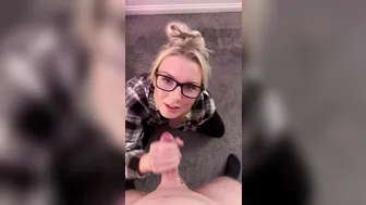 Emily Walters - Handjob ending with facial