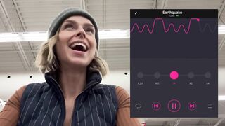 Serenity Cox - Cumming Hard in Grocery Store with Lush Remote Controlled Vibrator