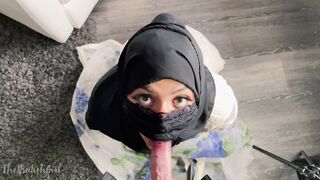 Aaliyah Yasin - Cheating Muslim Hijabi wife fucking white cock - Onlyfans