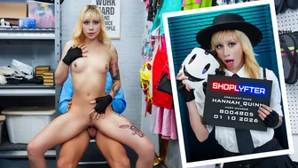 New Girl Caught Hannah Quinn! Case No. 8004805 - The Masked Thief - Shoplyfter