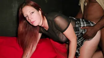 GoddessFreyja - Hot Wife Takes Glory Hole BBC then Invites him into the room