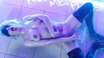 Black Kitsune - 2B Nier Automata Blowjob & Cumshot