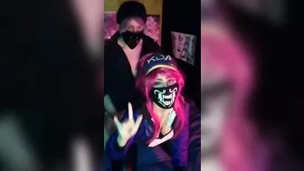 Black Kitsune - Cosplay KDA Akali Hard Fuck