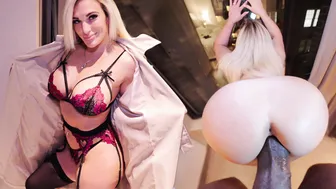 Kenziee Jayy - Cheating Wife Finds BBC on Tinder to Fill Her up with Cum! - BBC Creampie