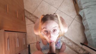 DreamFoxy - POV She Likes Sucking My Cock and Getting a Big Facial