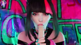 SonyaVibe - Street Fighter - Juri Have Fun Fucking and Getting Cum - Manyvids