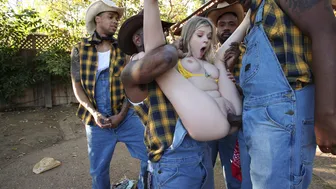 Polar Opposites, TeamSkeet Edition Coco Lovelock vs Four Big Black Cocks - ExxxtraSmall