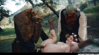 Maddie Wren - Trouble In The Woods - MonsterPorn