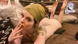 Olivia Jarden - Hipster Cutie Blazes, Oil Bum +Suck Cock