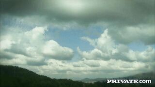 Lucy Lee and Lucy Belle - Lucy Belle and Lucy Lee Have Foursome Poolside - PrivateStars