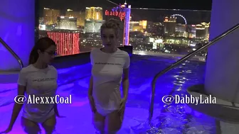 Alex Coal - Wet TShirt Pool Tease Las Vegas