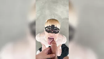 Throat GOAT - She made deepthroat gagging and facefuck