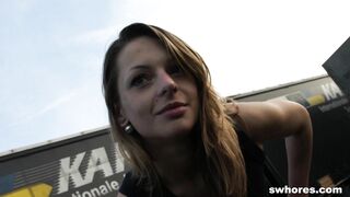 Cheap street bareback fuck - SWhores