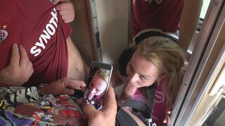 Football Gangbang on a Train - CzechGangBang