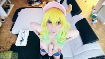 Lana Rain - Lucoa From Dragon Maid Eager POV Boobjob