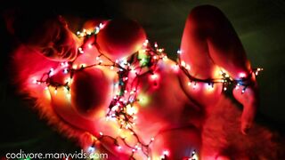 Codi Vore - Christmas Tree Shibari Cum