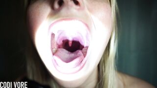 Codi Vore - Say "Ahh" Mouth Exploration