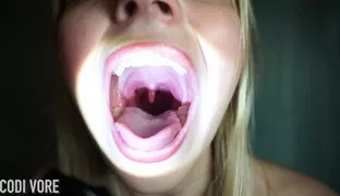 Codi Vore - Say "Ahh" Mouth Exploration