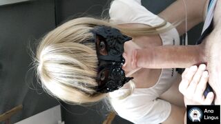 ana_lingus - Behind the scenes BJ, fuck, throatpie