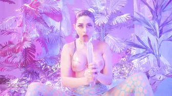 Jewelz Blu - Spit Play Slut in Neon Paradise - BluDreamsXXX