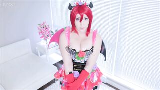 BuniBun - Maki Cosplay creampieFacial for audience