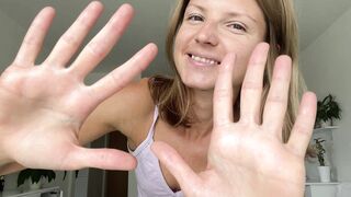 Gina Gerson - Hands Abs Oily Solo Fetish