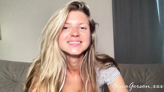 Gina Gerson - Webcam Show - Torn Clothes Fetish