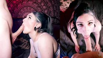 Divinely - Pov Dual Camera Sloppy Blowjob