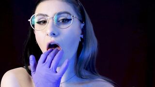 Divinely - Medical Glove Masturbation