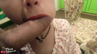 Aleksandra Milf - Pin-up Mother Deep Blowjob and Ass Fuck