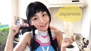 MaricaHase - Sexy Cosplay Cooking And Masturbation